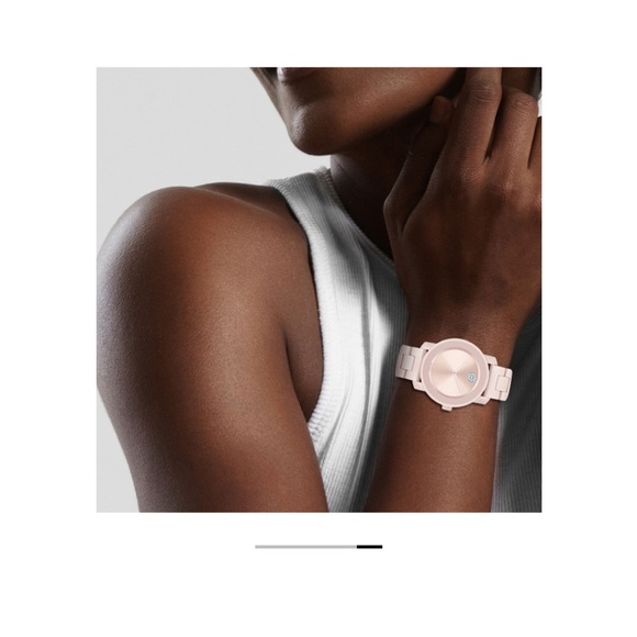 Movado Bold Ceramic Pink Watch - Picture 4 of 8